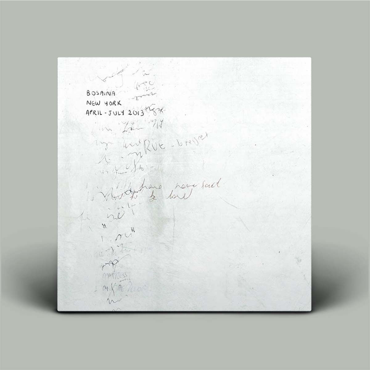 Bosaina – New York April – July 2013 / Two Names Upon The Shore | Vinyl LP