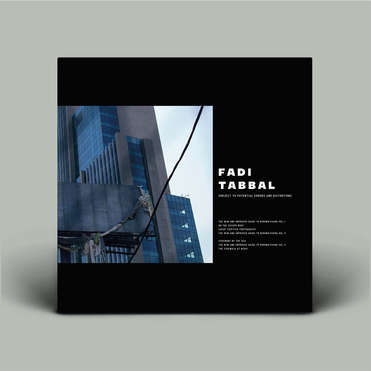 Fadi Tabbal – Subject To Potential Errors And Distortions | Vinyl LP