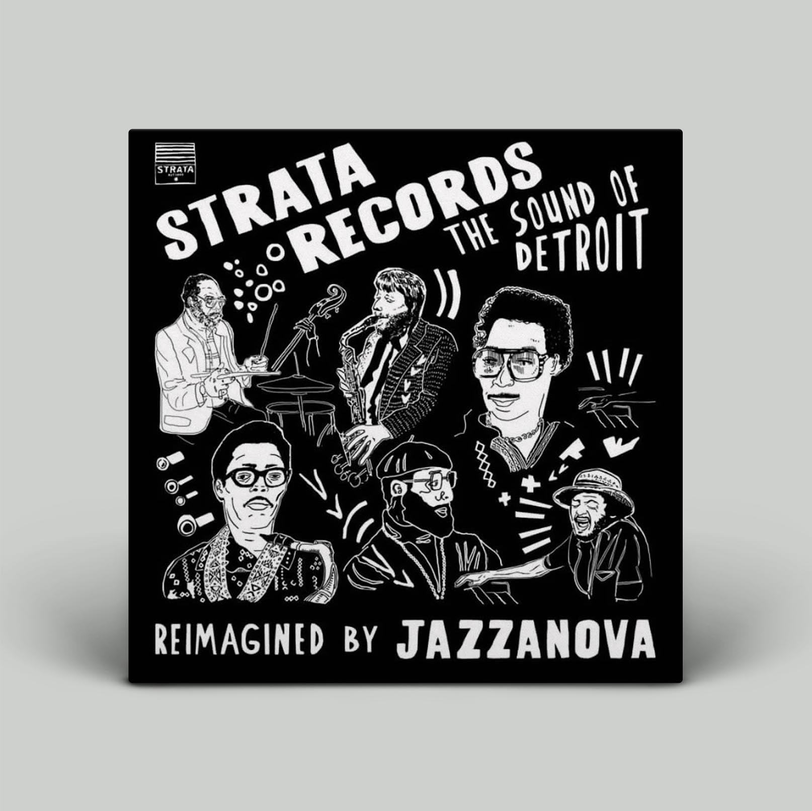 Jazzanova – Strata Records (The Sound Of Detroit Reimagined By Jazzanova) | Vinyl 2LP