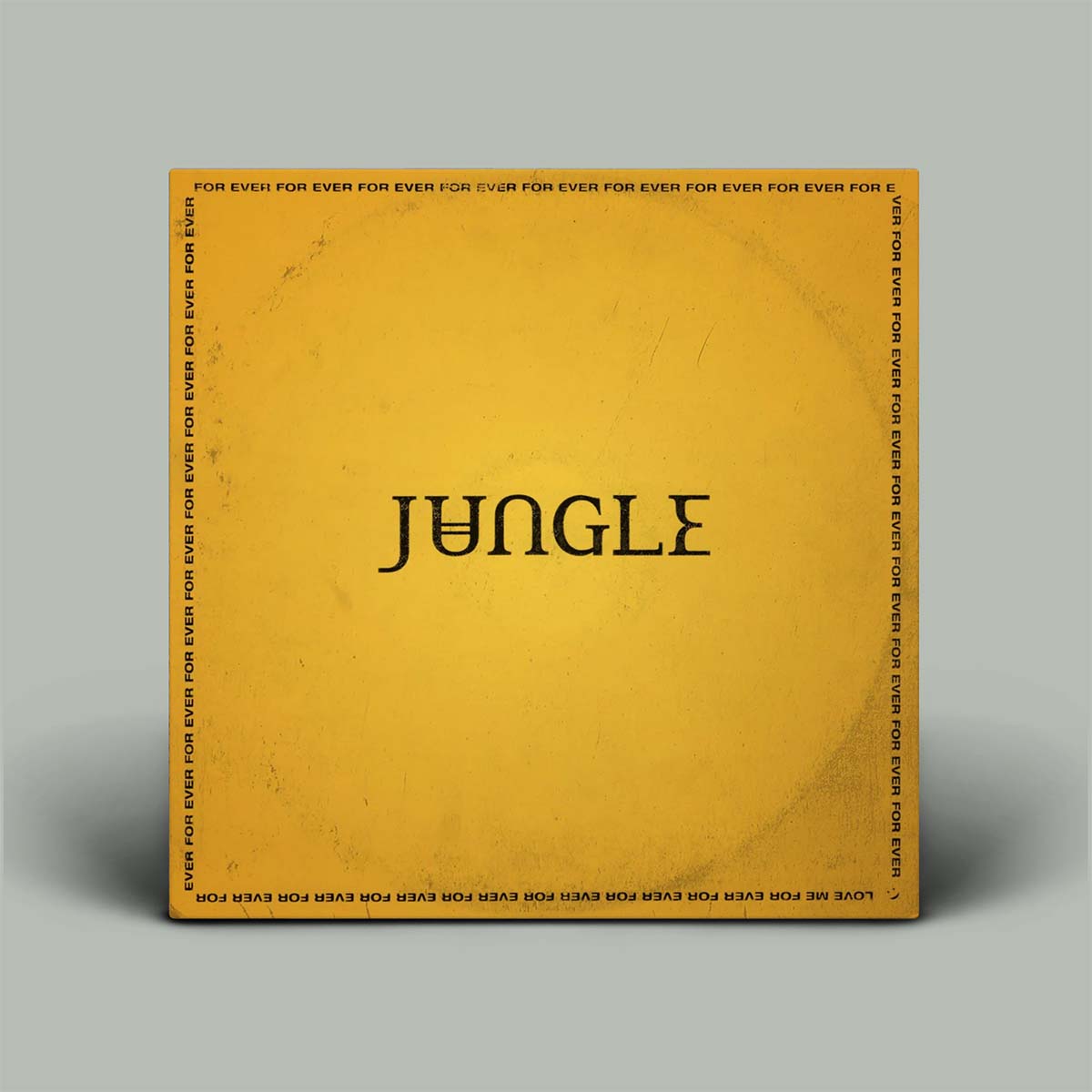 Yellow album cover with 'Jungle' written in the middle.