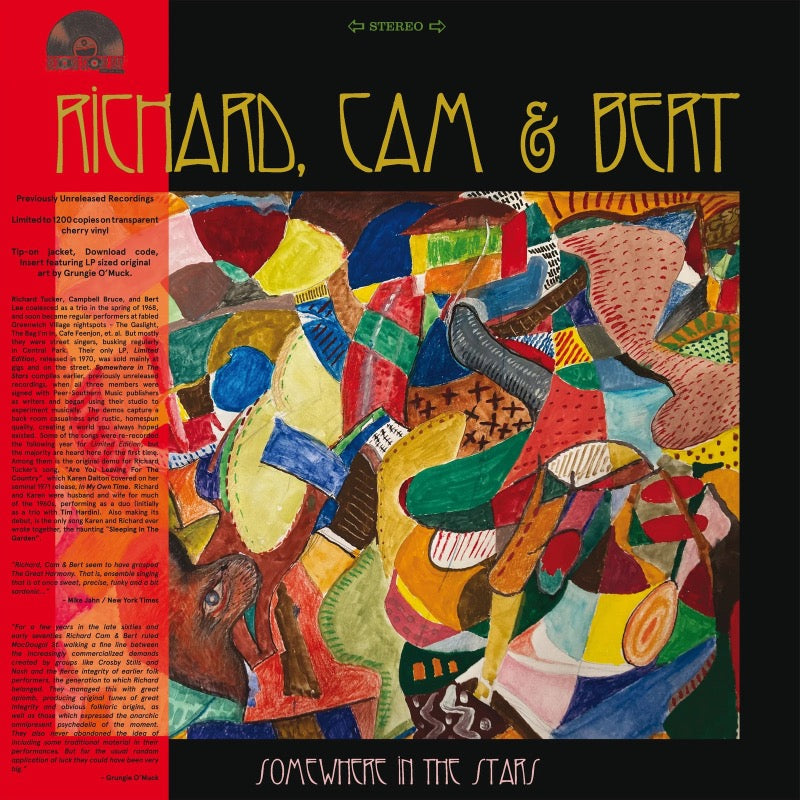 Richard, Cam & Bert - Somewhere In The Stars | Vinyl LP 