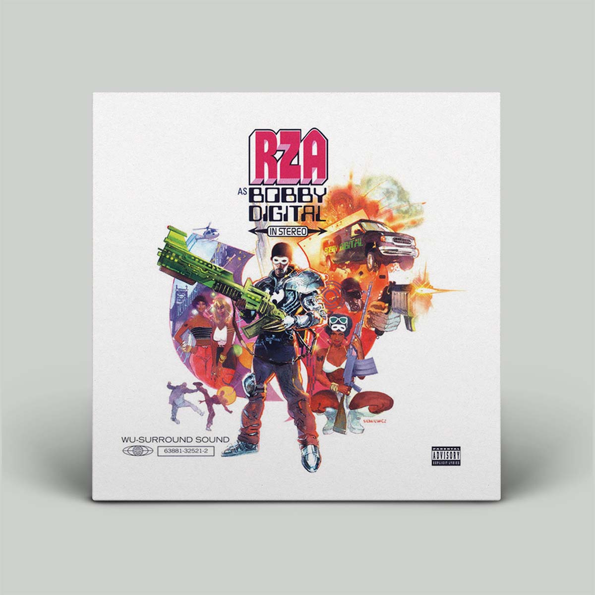 洋楽 RZA Bobby Digital in Stereo LP RZA As Bobby Digital - RZA As Bobby Digital In Stereo - VG+ 2 LP
