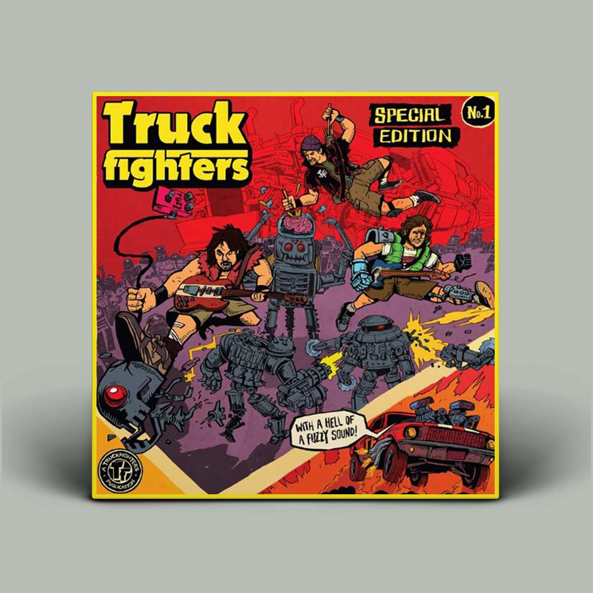 Album cover with a fgraphic image, featuring the text 'Truck Fighters' and 'Special Edition'.