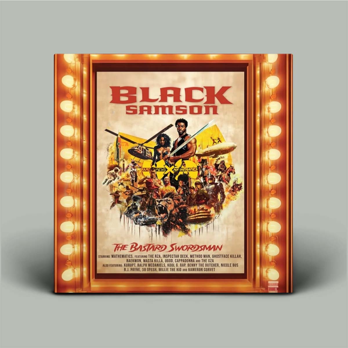 Wu-Tang & Mathematics – Black Samson, The Bastard Swordsman | Vinyl LP