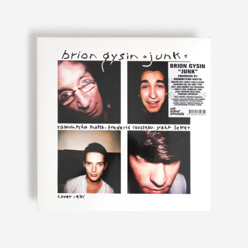Brion Gysin – Junk | Vinyl LP