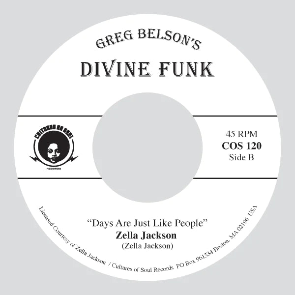 Greg Belson – Divine Funk (COS 120) | Vinyl 7"