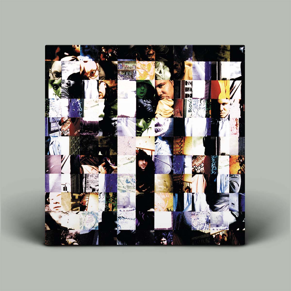 The image displays the album cover of "Da Dirty 30" by Cru, featuring a collage of various photographs in a mosaic pattern forming the title text.