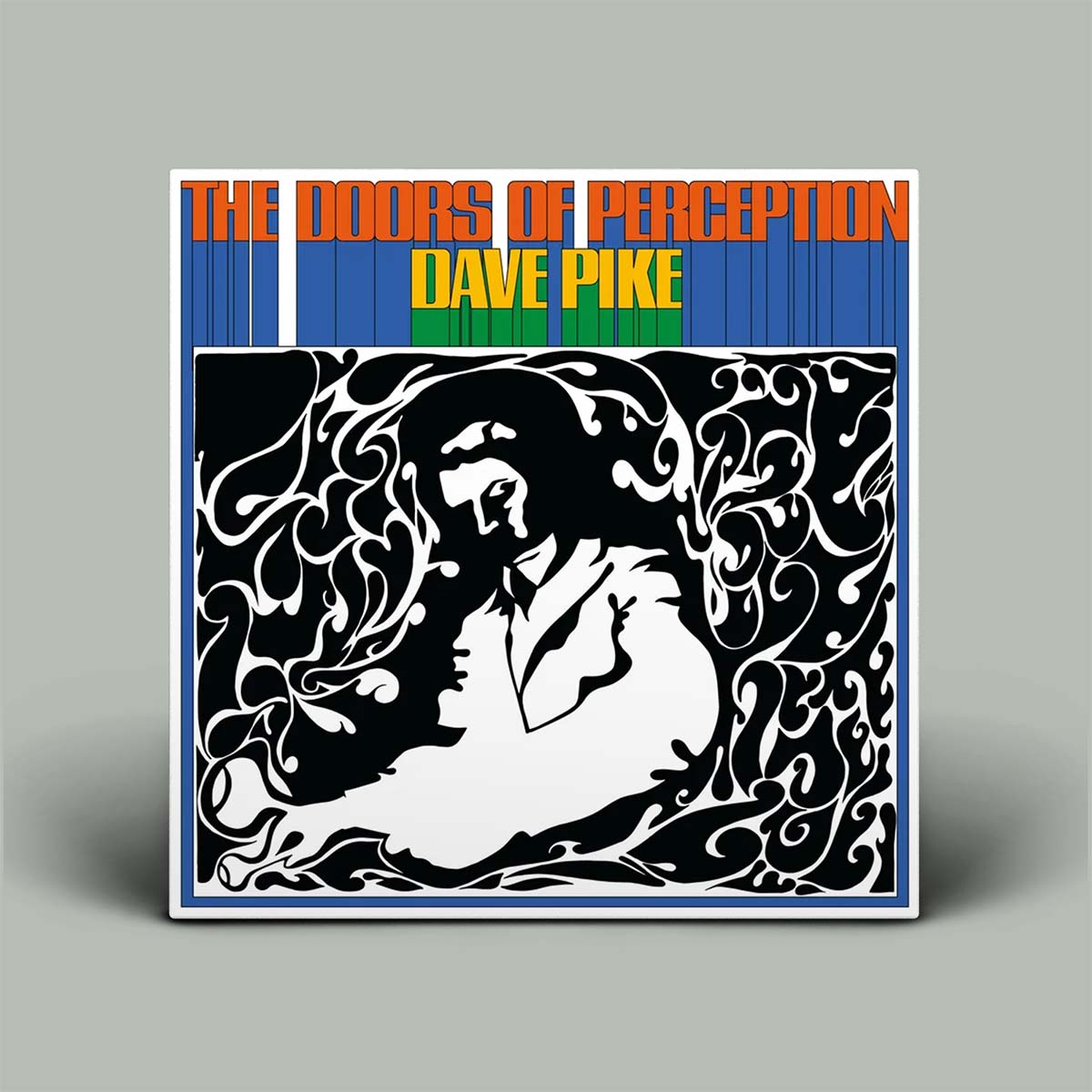 Album cover for 'The Doors of Perception' by Dave Pike with stylized design and text.