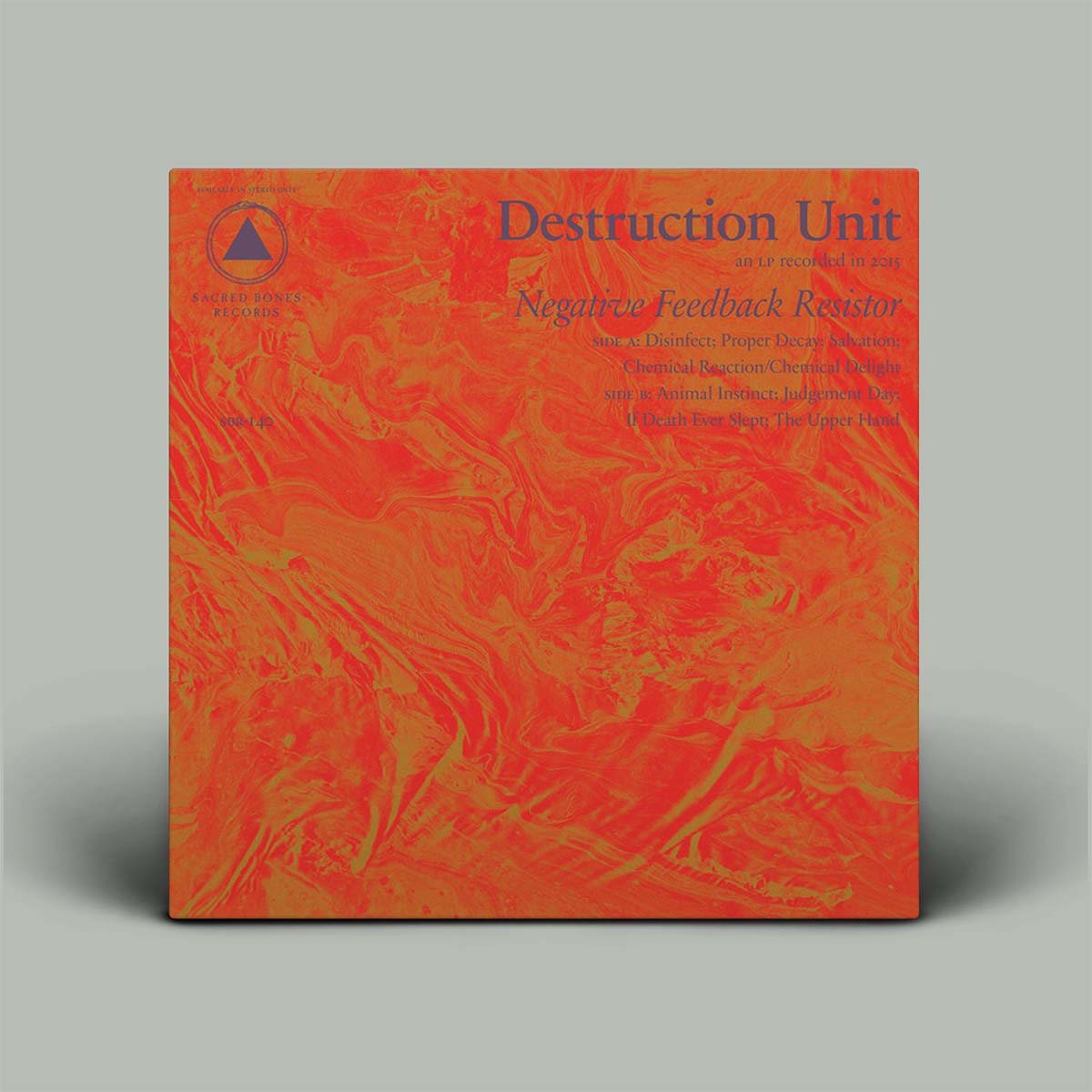Destruction Unit - Negative Feedback Resistor | Vinyl LP