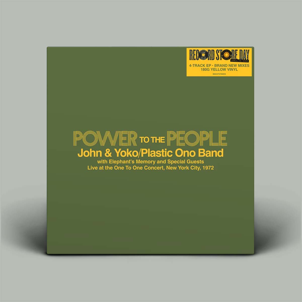 John & Yoko/The Plastic Ono Band - Power To The People | Vinyl EP