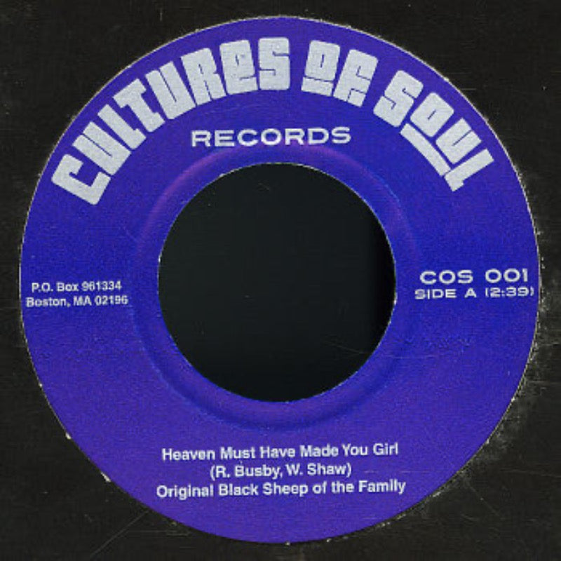 Original Black Sheep Of The Family – Heaven Must Have Made You Girl | Vinyl 7"