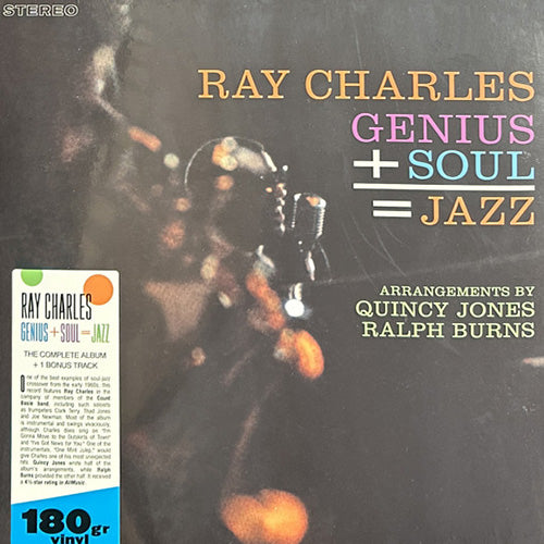 Ray Charles – Genius + Soul = Jazz | Vinyl LP