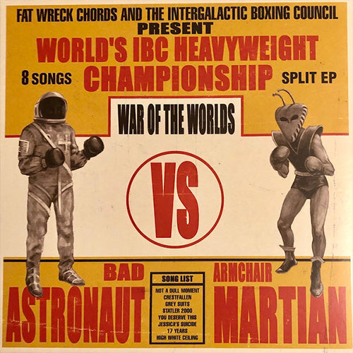 Bad Astronaut Vs Armchair Martian – War Of The Worlds | Vinyl EP