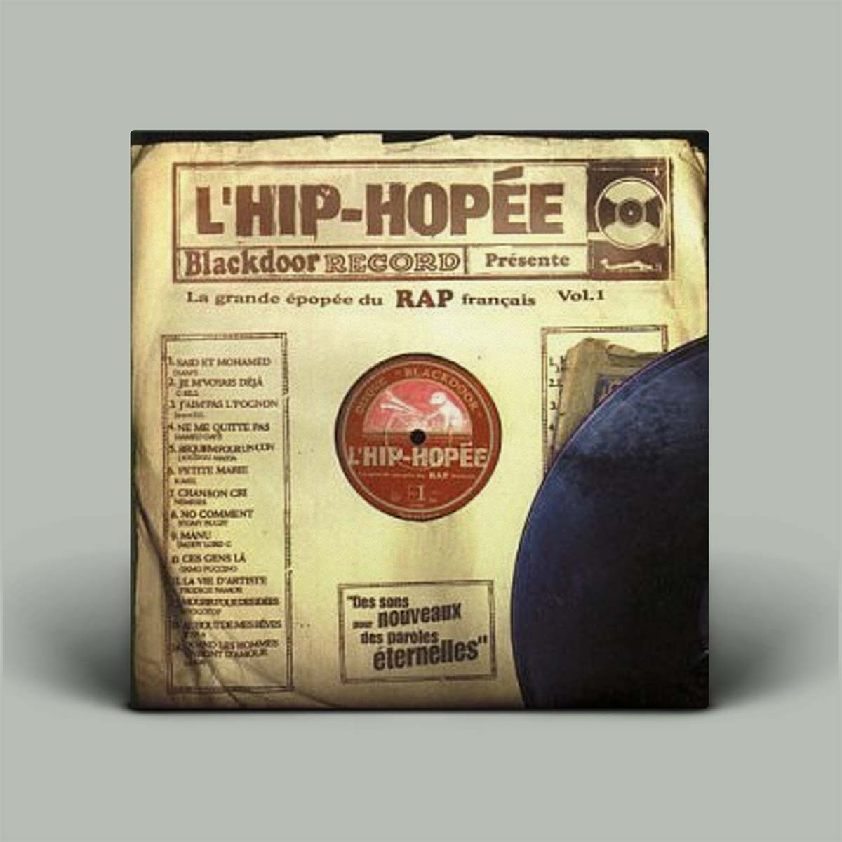 Various – L'Hip-Hopée • La Grande Épopée Du Hip-Hop Français - Vol.1 | Vinyl 2LP
