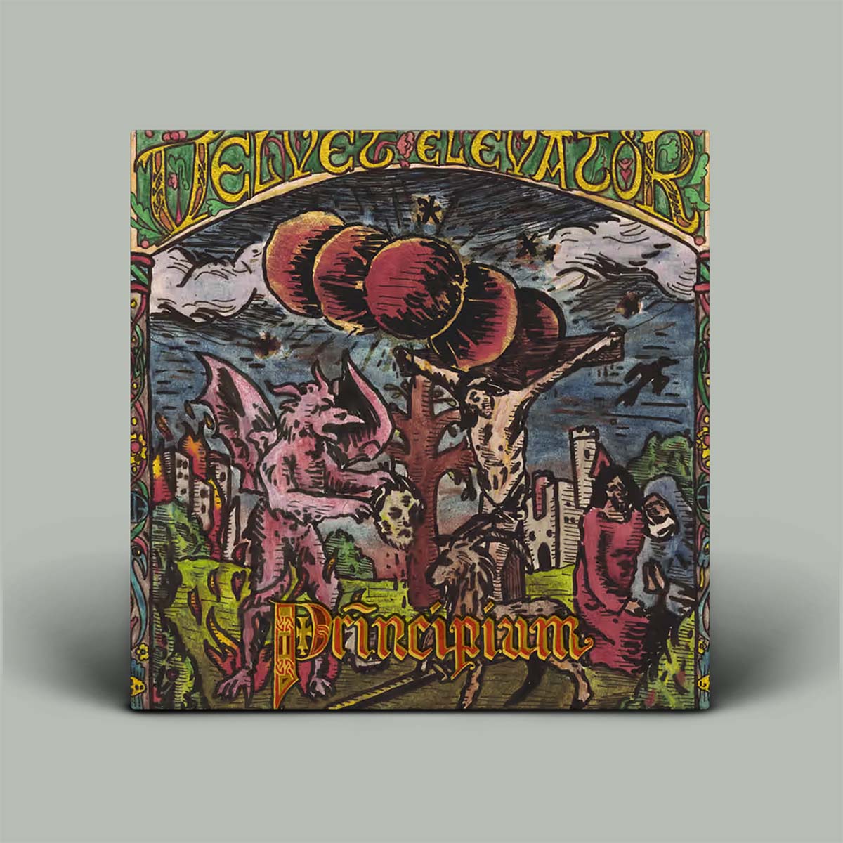 Album cover of 'Principium' by The Velvet Underground on a gray background