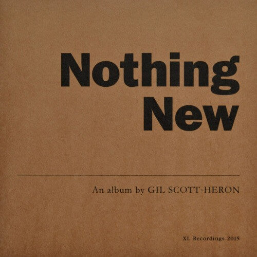 Gil Scott-Heron - Nothing New | Vinyl LP