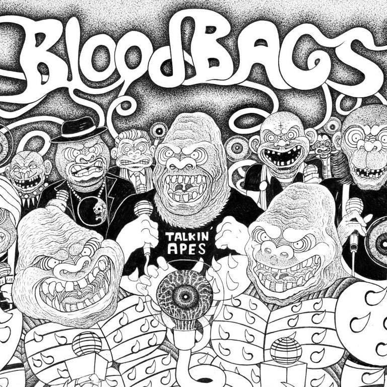 Blood Bags - Talkin' Apes | Vinyl 7"