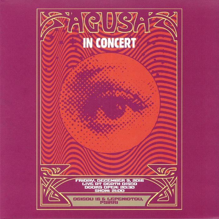 Agusa - In Concert | Vinyl LP | Oh! Jean Records 