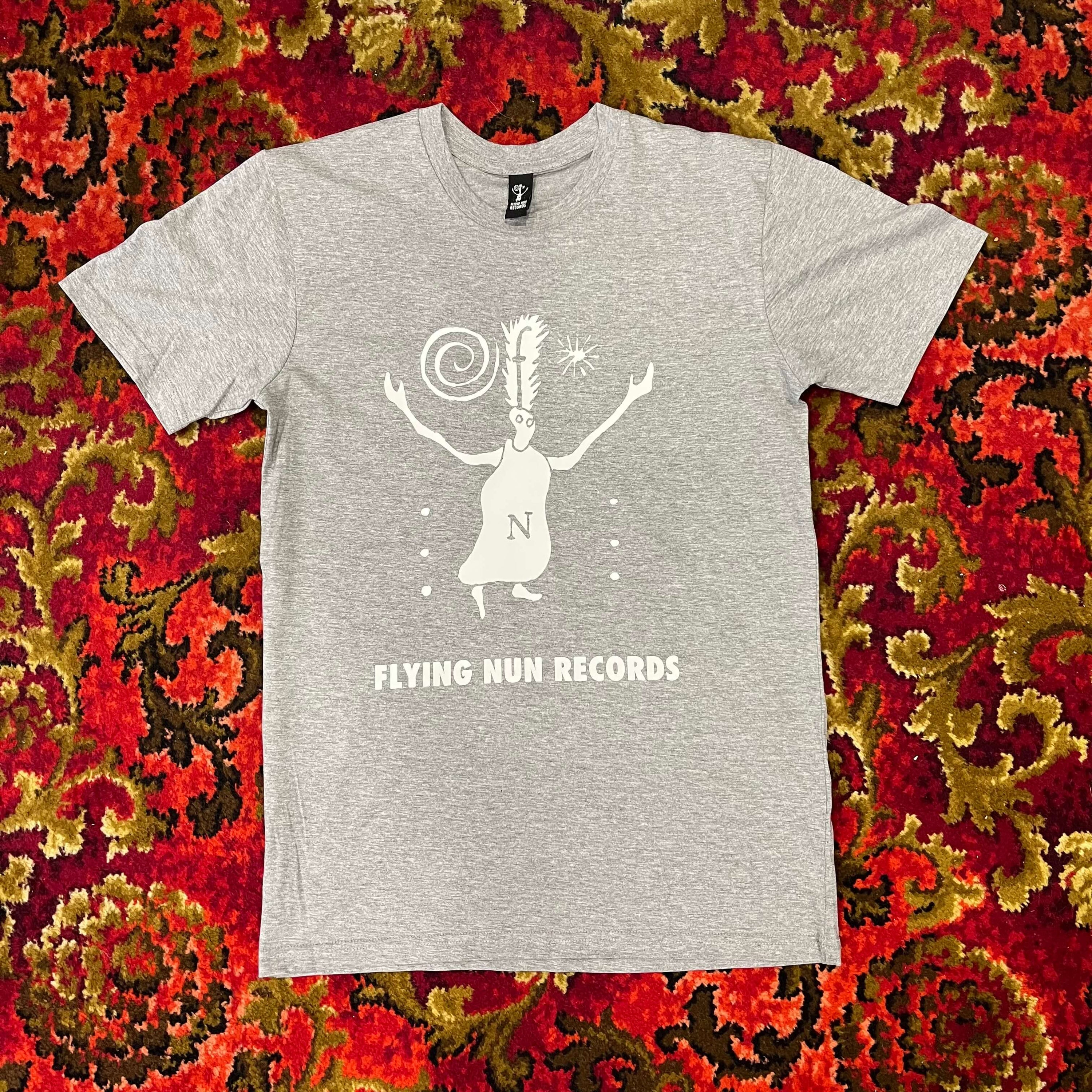 Fuzzy Flying Nun T-Shirt (Grey Marle)