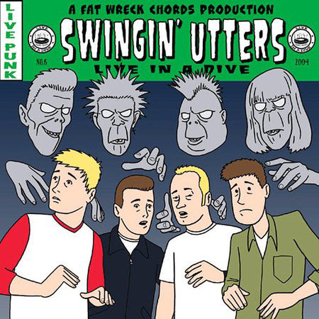 Swingin' Utters - Live In A Dive | Vinyl LP
