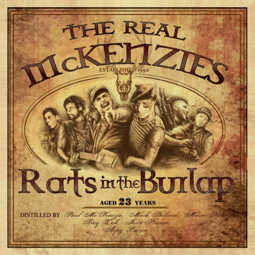 The Real McKenzies - Rats In The Burlap | Vinyl LP