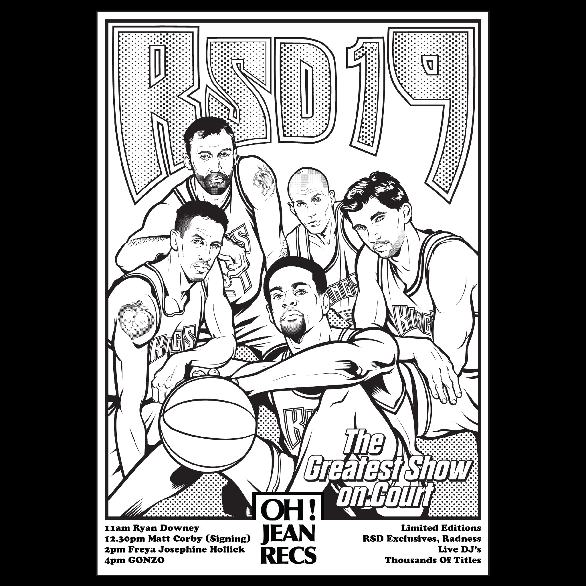 rsd '19 print t-shirt