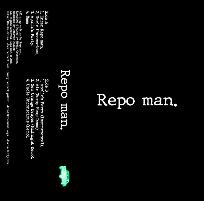 repo man ep cassette tape